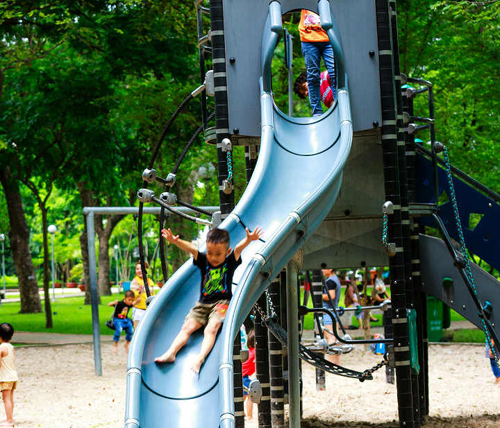 Kinderspielplatz im Hoope Park Wulsbüttel